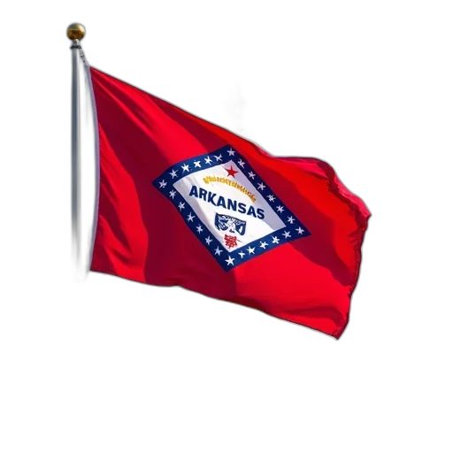 staff, umbrella, flag, arkansas transparent PNG cut-out