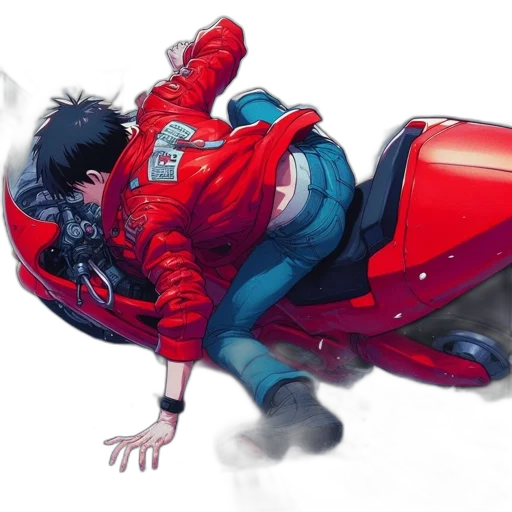 jacket, weapon, concept art, comic book art transparent PNG cut-out