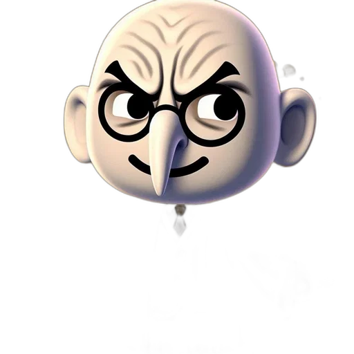 mask, face, staff, creature transparent PNG cut-out