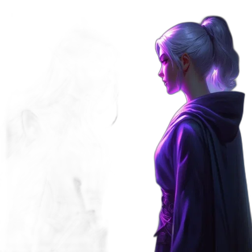 staff, dress, dragon, face transparent PNG cut-out