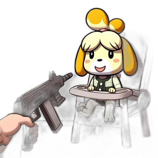 weapon, food, animal, staff transparent PNG cut-out