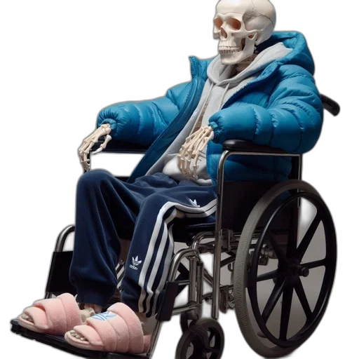 jacket, robot, shoes, face transparent PNG cut-out
