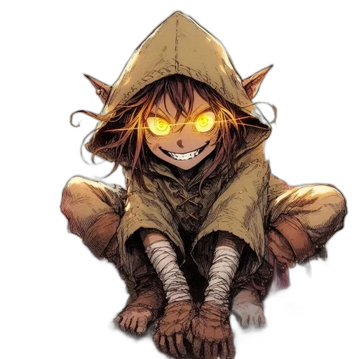 mask, creature, staff, face transparent PNG cut-out