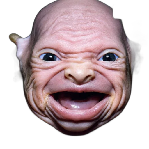 face, mask, creature, animal transparent PNG cut-out