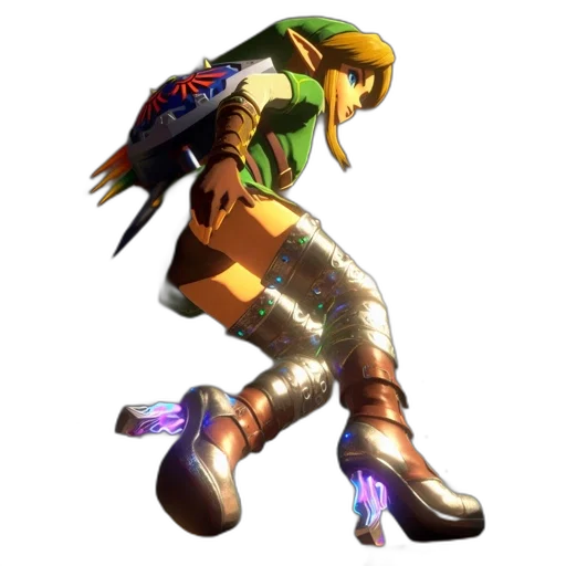 weapon, shoes, sword, staff transparent PNG cut-out