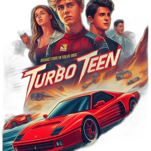 car, comic book art, concept art, anime transparent PNG cut-out