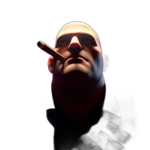 staff, face, mask, jacket transparent PNG cut-out