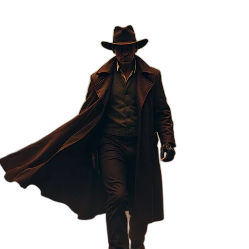 jacket, hat, mask, concept art transparent PNG cut-out
