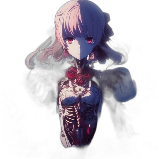 dress, mask, robot, weapon transparent PNG cut-out