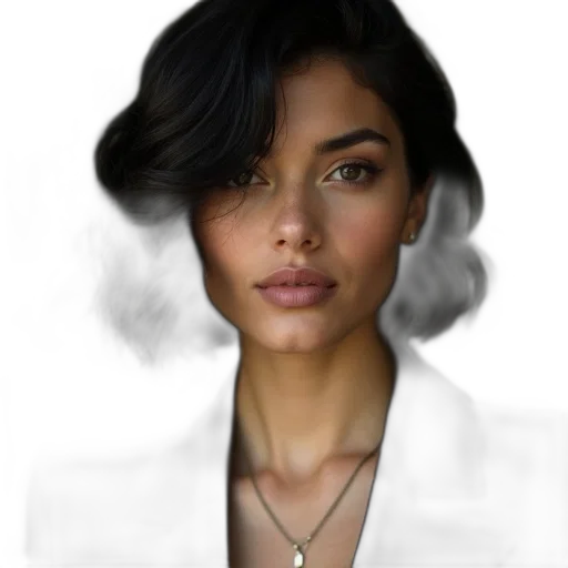 jewelry, face, jacket, crown transparent PNG cut-out