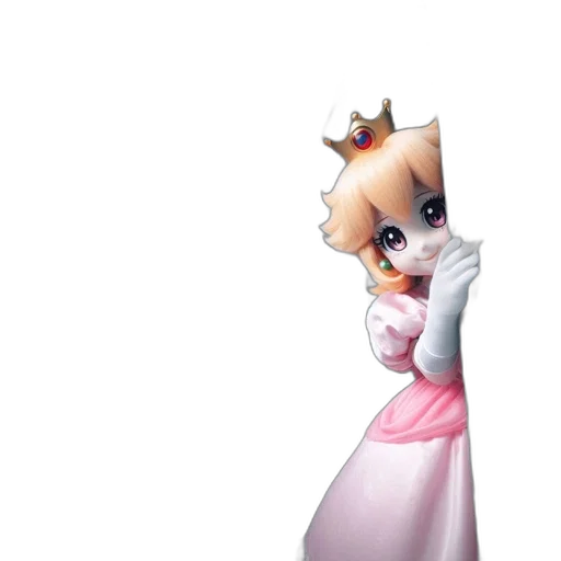 dress, crown, staff, robot transparent PNG cut-out