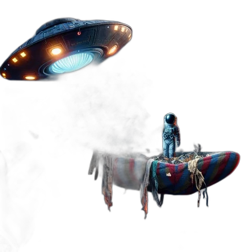 creature, animal, robot, hat transparent PNG cut-out