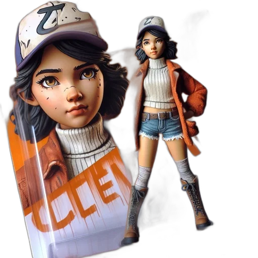 jacket, concept art, 3d render, comic book art transparent PNG cut-out