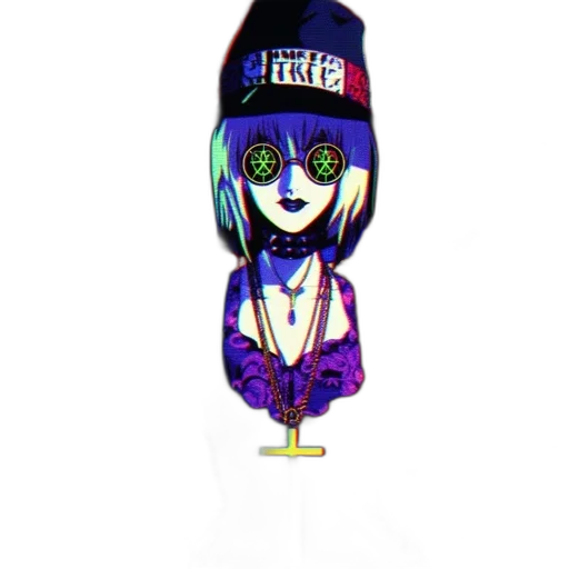 hat, staff, bottle, jacket transparent PNG cut-out