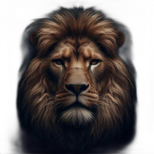 animal, crown, face, hair transparent PNG cut-out