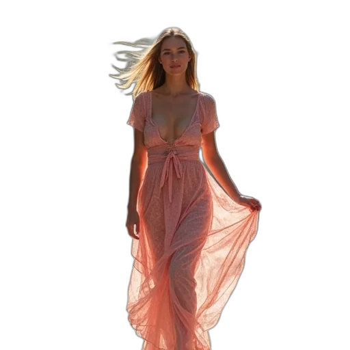 dress, concept art, photorealistic, fantasy art transparent PNG cut-out