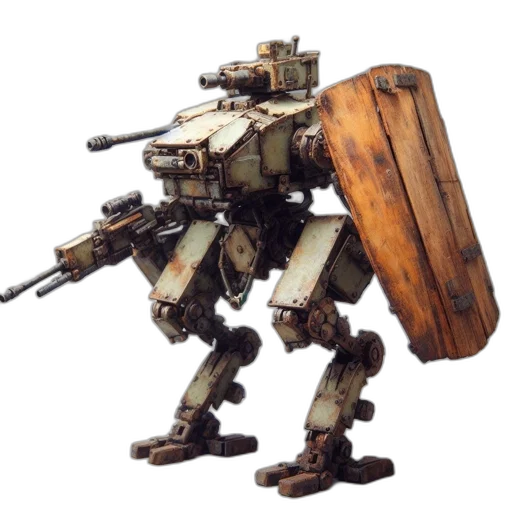 robot, weapon, furniture, concept art transparent PNG cut-out