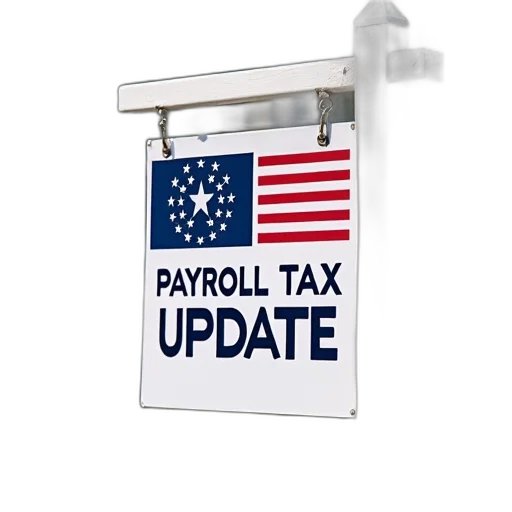 sign, reads, payroll, tax transparent PNG cut-out