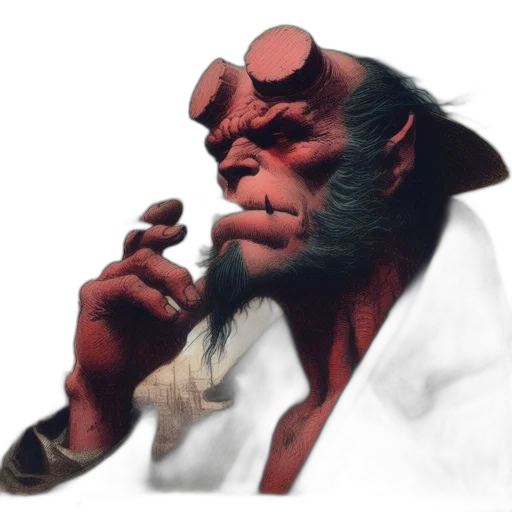 face, staff, dragon, concept art transparent PNG cut-out