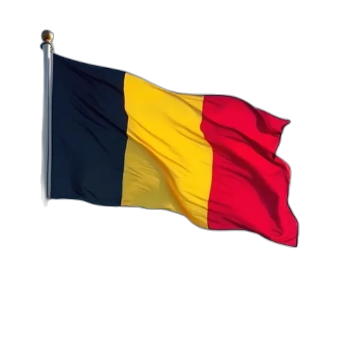 national, flag, belgium, flies transparent PNG cut-out