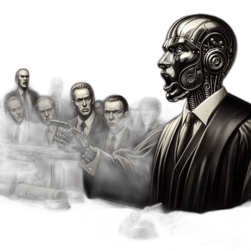 robot, mask, face, staff transparent PNG cut-out