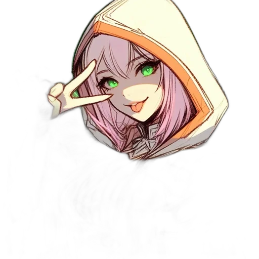 mask, jacket, staff, hat transparent PNG cut-out