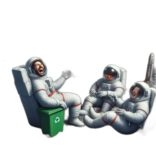 furniture, robot, concept art, pixel art transparent PNG cut-out