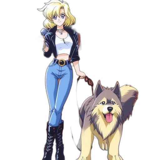 staff, animal, concept art, anime transparent PNG cut-out