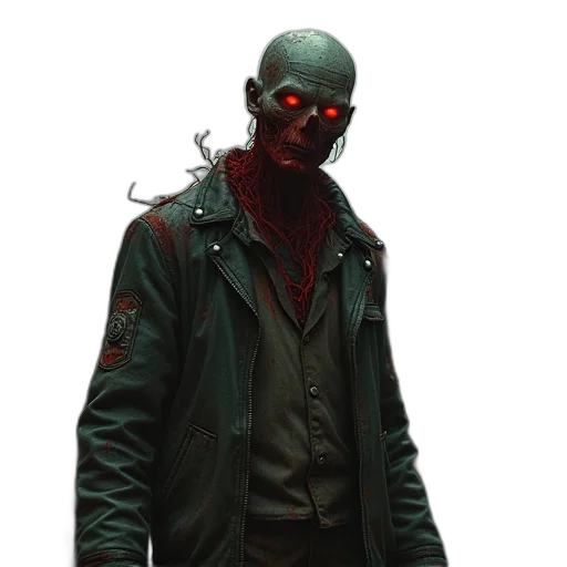 jacket, mask, robot, concept art transparent PNG cut-out