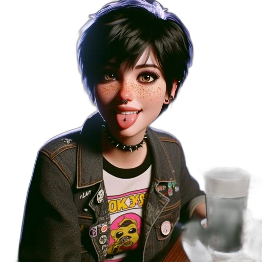 jacket, face, robot, cartoon transparent PNG cut-out