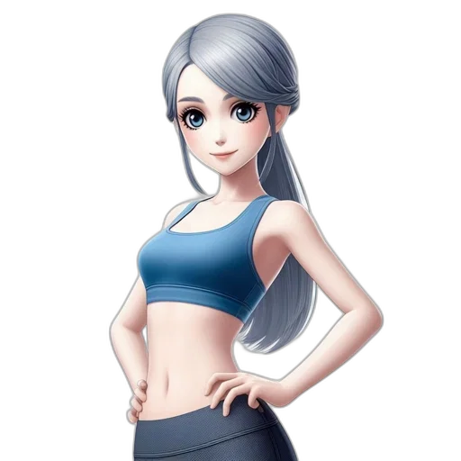 anime, fantasy art, concept art, cartoon transparent PNG cut-out