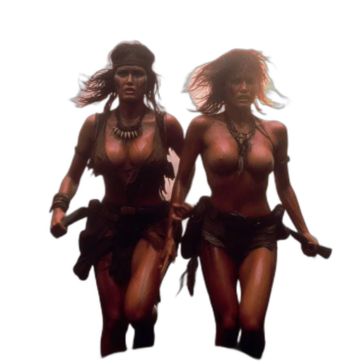 concept art, fantasy art, 3d render, pixel art transparent PNG cut-out
