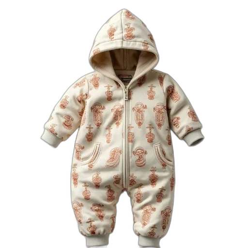 jacket, baby, playsuit, logos transparent PNG cut-out