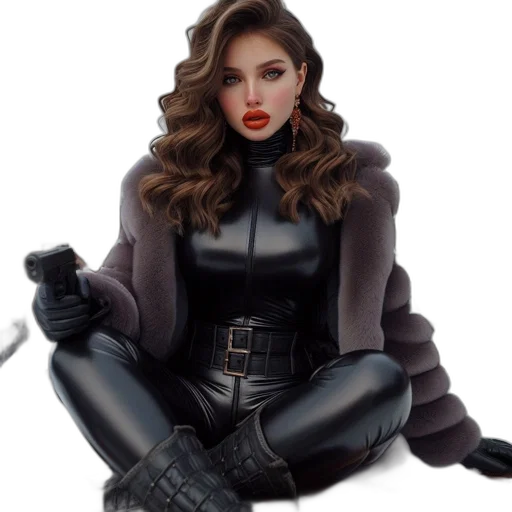 jacket, comic book art, fantasy art, concept art transparent PNG cut-out