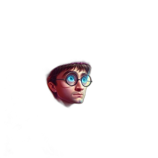 face, jacket, creature, crown transparent PNG cut-out