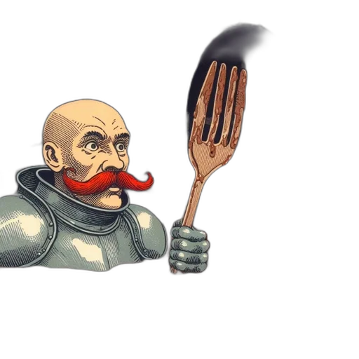 food, mask, weapon, staff transparent PNG cut-out