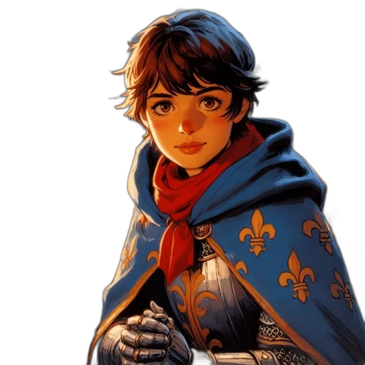 face, jacket, fantasy art, concept art transparent PNG cut-out