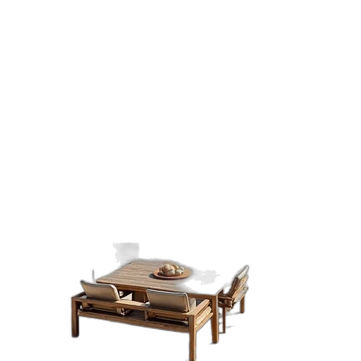 furniture, food, jewelry, 3d render transparent PNG cut-out