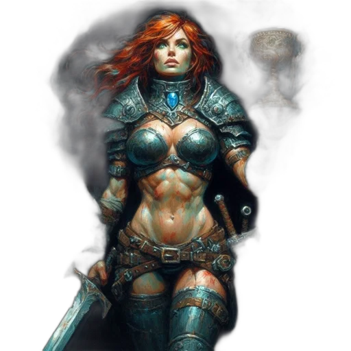 sword, weapon, fantasy art, concept art transparent PNG cut-out
