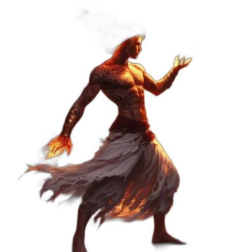 staff, creature, mask, concept art transparent PNG cut-out