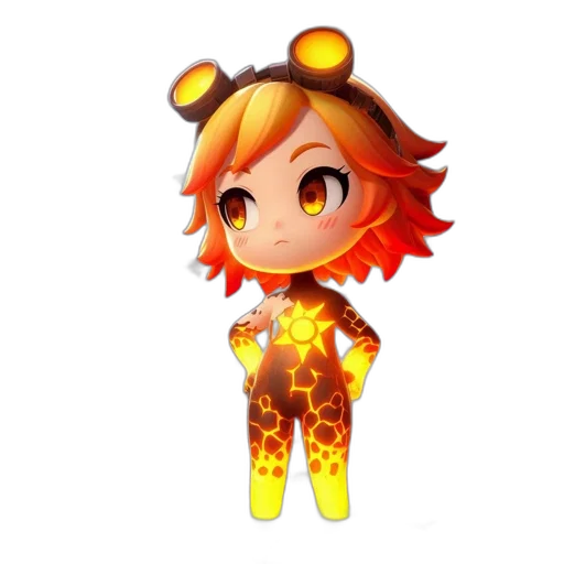 staff, 3d render, pixel art, concept art transparent PNG cut-out