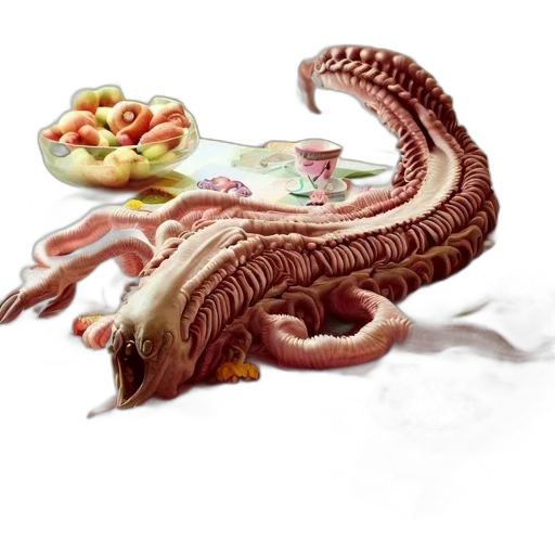 food, creature, dragon, animal transparent PNG cut-out