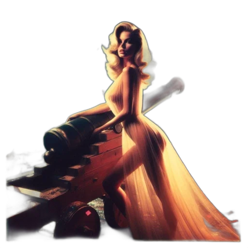 dress, concept art, comic book art, fantasy art transparent PNG cut-out