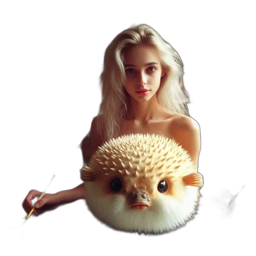animal, creature, dragon, hair transparent PNG cut-out