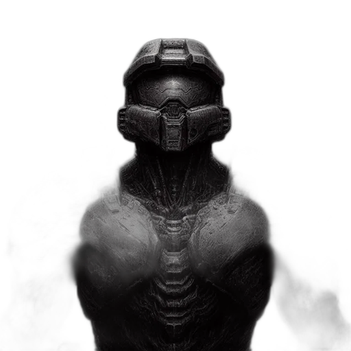 robot, mask, face, creature transparent PNG cut-out