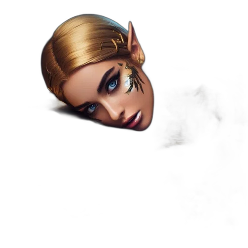 face, mask, staff, dragon transparent PNG cut-out