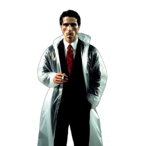 jacket, staff, concept art, photorealistic transparent PNG cut-out