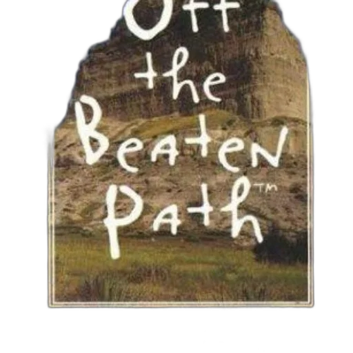 off, beaten, path, book transparent PNG cut-out