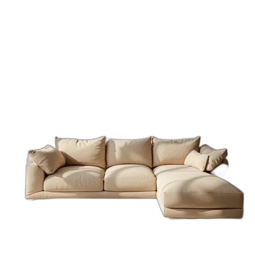 furniture, 3d render, photorealistic, earth tones transparent PNG cut-out