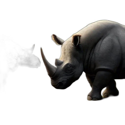 animal, concept art, photorealistic, 3d render transparent PNG cut-out